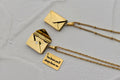 Love Letter Envelope Locket Necklace